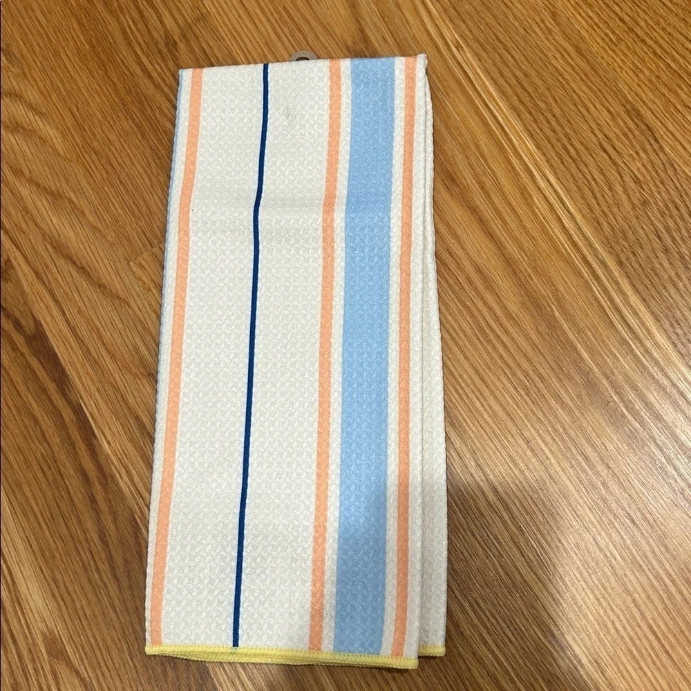 Room Essentials Everyday Striped Pastel Kitchen Towel Hand towel new without tag